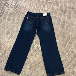 Cinch boys boot barn relaxed straight leg Dark Blue Jeans size 14
